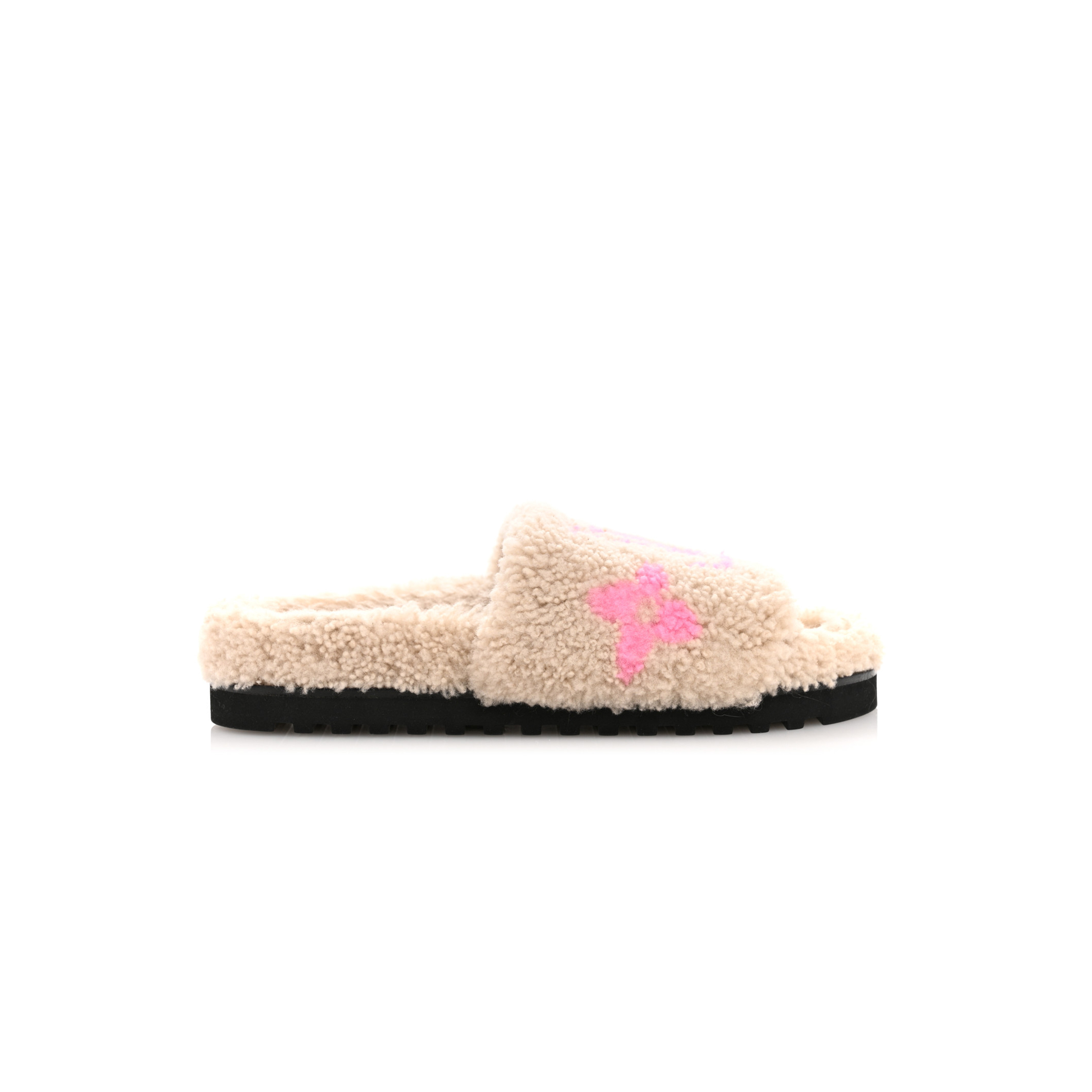 l0*is V*t0n shearling paseo flat comfort mule 1a8vgf
